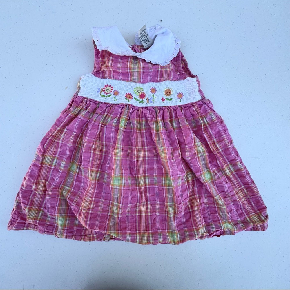 Smocked Spring Ruffle Dress 3T - Picture 6 of 6